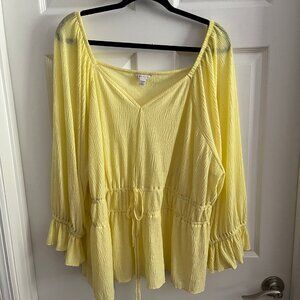 Plus Size Baby Doll Top